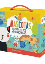 Mascotas. Libro de juegos y rompecabezas