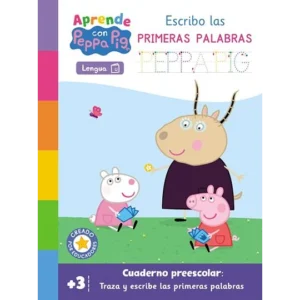 Escribo las primeras palabras. Peppa Pig