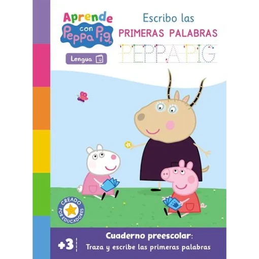 Escribo las primeras palabras. Peppa Pig