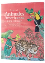 Atlas de animales americanos para colorear