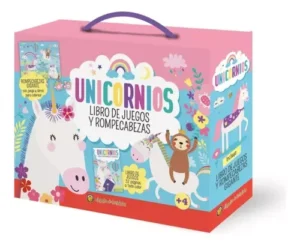 Unicornios. Libro de juegos y rompecabezas