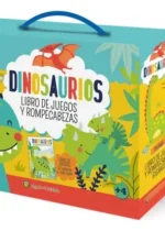 Dinosaurios. Libro de juegos y rompecabezas
