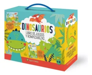 Dinosaurios. Libro de juegos y rompecabezas