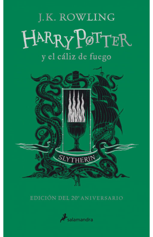 Harry Potter y el cáliz de fuego. Edición Aniversario 20 años. Slytherin