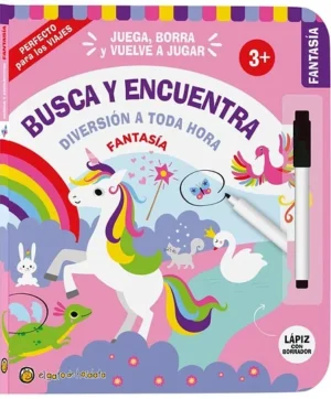 Busca y encuentra. Diversión a toda hora. Fantasía