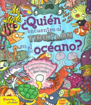 ¿Quién encuentra al tiburón en el océano?