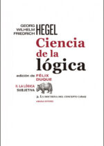 Ciencia de la lógica. II. La lógica subjetiva