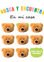 Busca y encuentra. En mi casa