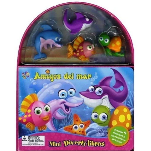 Mini Diverti-libros - Amigos del mar