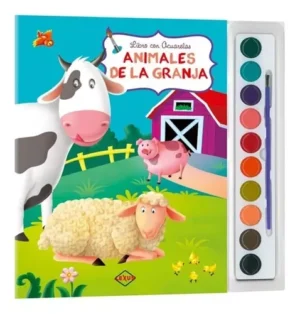 Acuarelas divertidas. Animales de la Granja