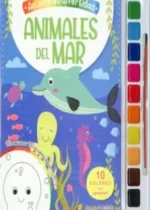 Acuarelas divertidas. Animales del mar