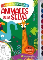 Acuarelas divertidas. Animales de la Selva