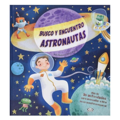 Busca y encuentra astronautas