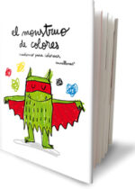 El monstruo de colores: Cuaderno para colorear