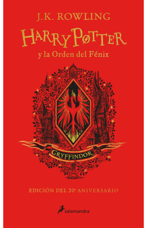 Harry Potter y la Orden del Fénix. Edición aniversario 20 años. Gryffindor