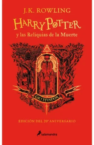 Harry Potter y las reliquias de la muerte. Edición aniversario 20 años. Gryffindor
