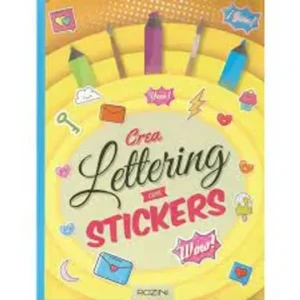 Crea lettering con stickers