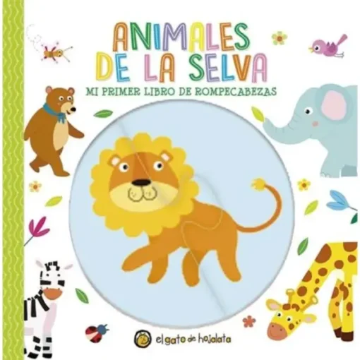 Mi primer libro de rompecabezas - Animales de la selva