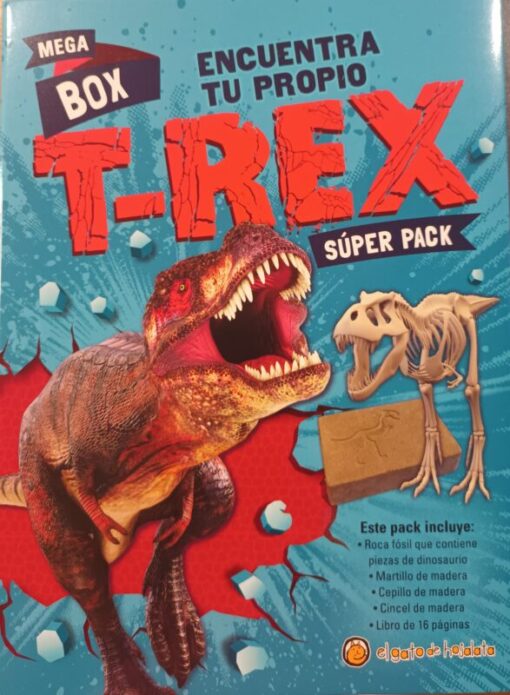 Encuentra tu propio T-Rex. Mega box, súper pack