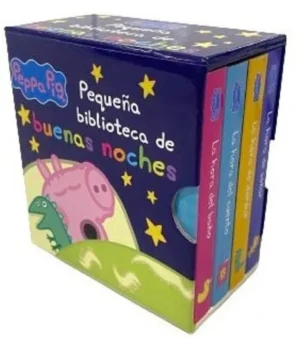 Peppa Pig Pequeña biblioteca de buenas noches