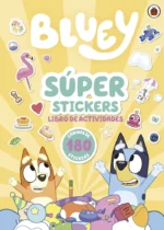 Bluey Súper Stickers Libro de actividades
