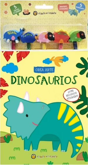 Crea arte. Dinosaurios