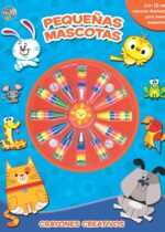 Pequeñas mascotas. Crayones creativos