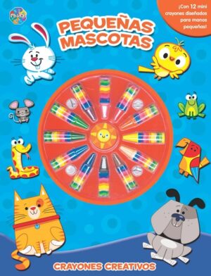 Pequeñas mascotas. Crayones creativos