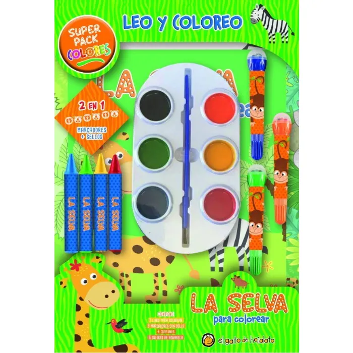 La Selva- Leo Y Coloreo 1 La Selva- Leo y coloreo