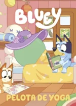 Bluey. Pelota de yoga