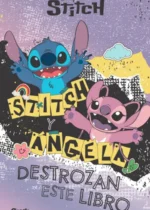 Stitch y Angela destrozan este libro