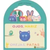 ¿Quién se esconde? Ojos, nariz, orejas, patas