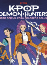 K-pop Demon Hunters. Libro oficial para colorear deluxe