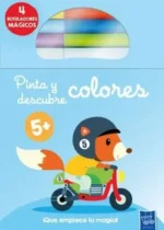 Pinta y descubre colores. Zorro